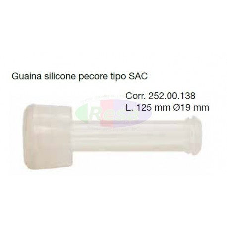 Guaina silicone pecore tipo SAC Corr. 252.00.138