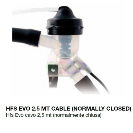 Hfs Evo cavo 2,5 mt (normalmente chiusa)