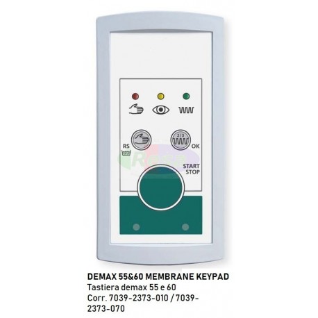 Tastiera demax 55 e 60 Corr. 7039-2373-010 / 7039- 2373-070