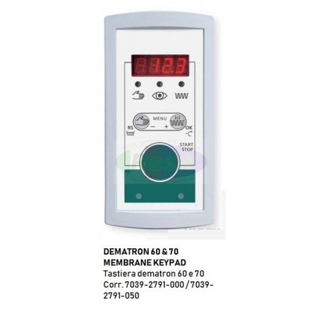 Tastiera dematron 60 e 70 Corr. 7039-2791-000 / 7039- 2791-050