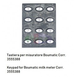 Tastiera per misuratore Boumatic Corr. 3555388