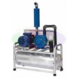 Pompa vd -750 completa su serbatoio 45 lt, 2,2 kw 380v-50 hz