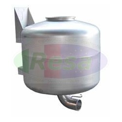 SERBATOIO DEL VUOTO IN ACCIAIO LT.80