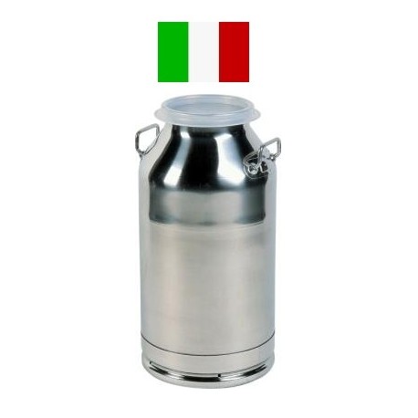 DL 510-30 Bidone inox con coperchio