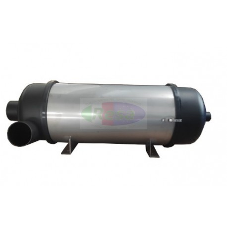 SERBATOIO INOX 70 LT, USCITE Ø110 PER POMPE DELAVAL