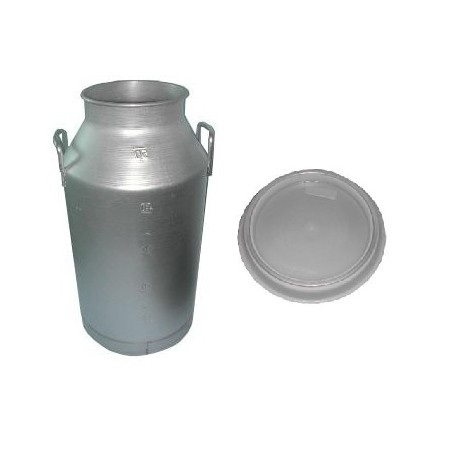 DL 520-30 Bidone Alluminio con coperchio