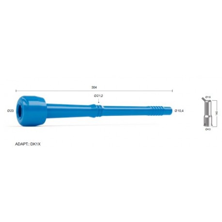 Guaina adatt. Boumatic DK1X Silicone
