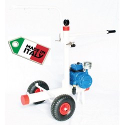 Telaio completo carrello di mungitura per bovini e ovicaprini
