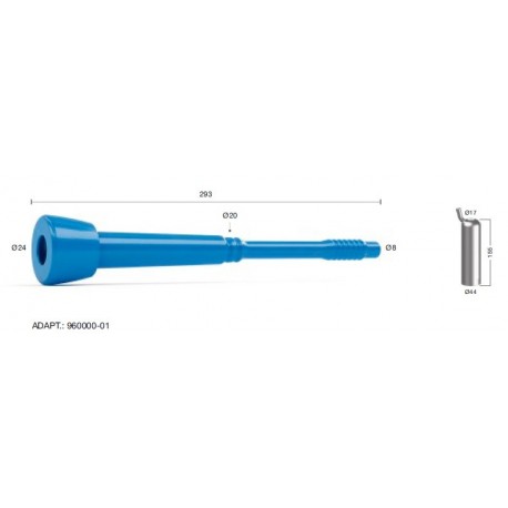 Guaina adatt. De Laval 960016-01