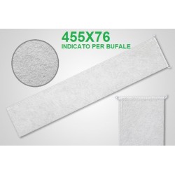 Filtro latte a calza cucito 455x76 per bufale