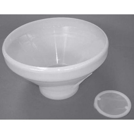 Imbuto filtrante per latte in plastica Ø 230 mm