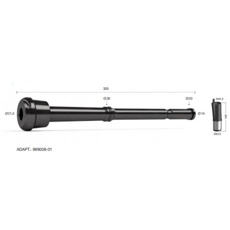Guaina adatt. De Laval 999008-01