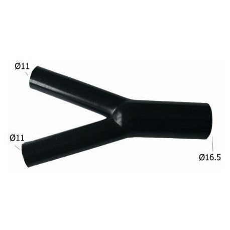 AM 21002 Forcella plastica a 2 vie