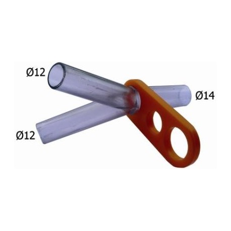 AM 21003 Forcella plastica a 2 vie