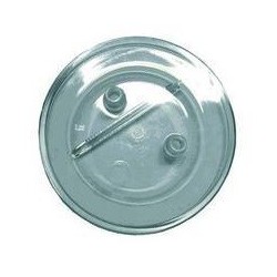 COPERCHIO TRASP. PER BIDONE 2 TUBI Ø17x12