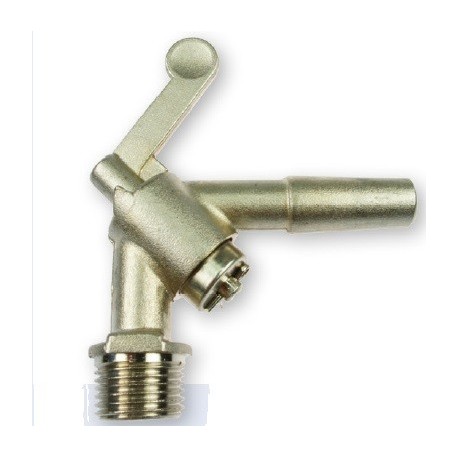 RUBINETTO FILETTATO CURVO 1/2"