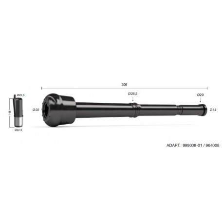 GUAINA ADATTABILE DELAVAL (964008-01 - 999008-01)