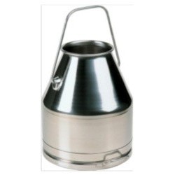 SECCHIO MUNGITURA INOX LT.25