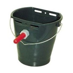 SECCHIO ABBEVERAGGIO VITELLI CON VALVOLA ANTIRISUCCHIO LT. 8