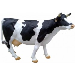 MUCCA TESTA ALTA FRISONA H 148x210 CM VETRORESINA