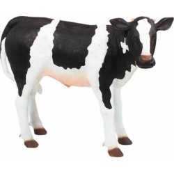 VITELLO RAZZA FRISONA H 100x110 CM VETRORESINA