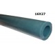 TUBO LATTE SILICONE VERDE 60° SHORE 16X27 ROTOLO 25 MT