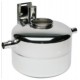 TERMINALE LATTE VERTICALE 100 LT. IN ACCIAIO INOX CON SUPPORTO