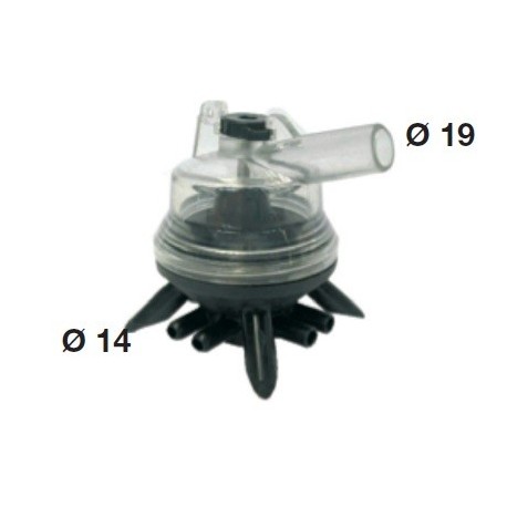 Collettore plastica tipo DELAVAL 90 cc