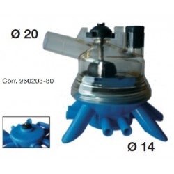 Collettore plastica Filetto DELAVAL Corr. 960203-80