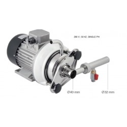 Pompa latte inox tipo Fullwood Packo, HP 1, 12.500 lt/h