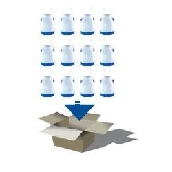 Ecobucket 23L M145 BLU set 12 pezzi