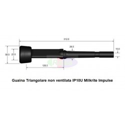 Guaina Triangolare non ventilata IP10 Milkrite Impulse