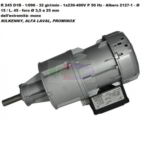 Motoriduttore Sirem R245D1B - 32 giri/min