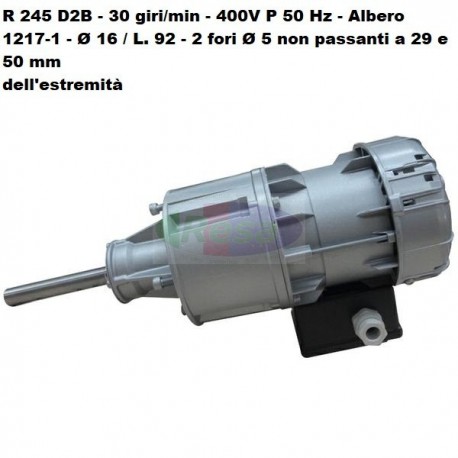 Motoriduttore Sirem R245D2B - 30 giri/min