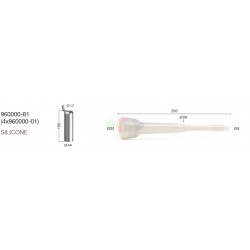 Guaina adatt. DELAVAL 96000-81 Silicone