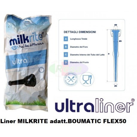 Guaina MILKRITE adatt. BOUMATIC FLEX50
