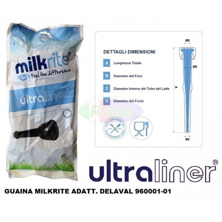 Guaina MILKRITE adatt. DELAVAL 960000-01