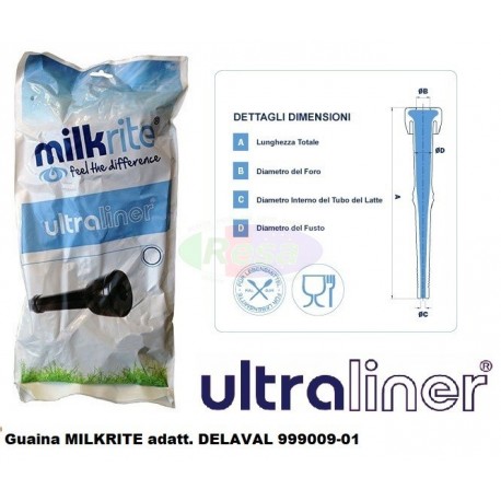 Guaina MILKRITE adatt. DELAVAL 999009-01
